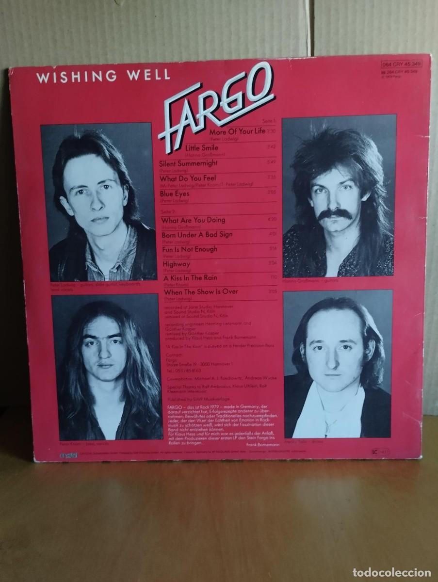Discos de vinilo: FARGO ----WISHING WELL - Foto 2