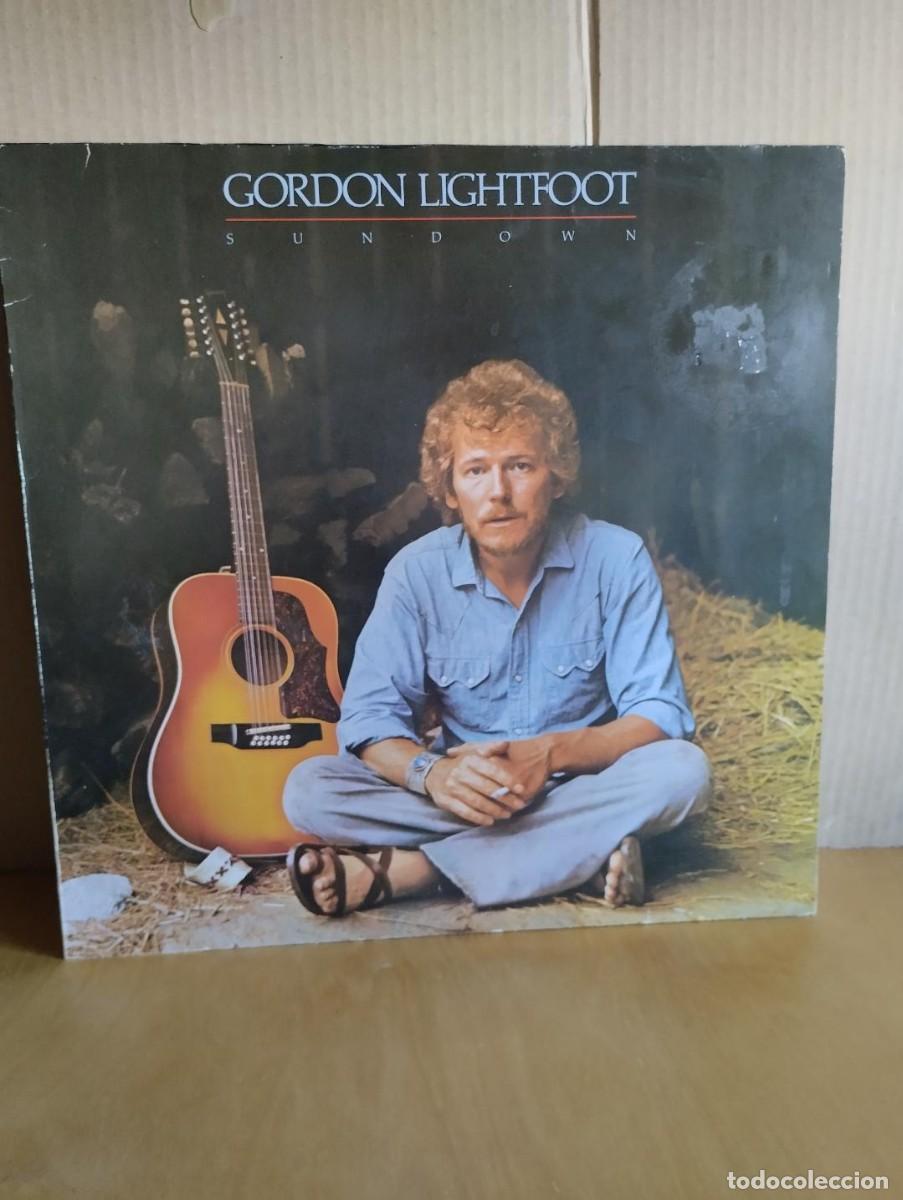 Discos de vinilo: GORDON LIGHTFOOT --- SUNDOWN - Foto 1