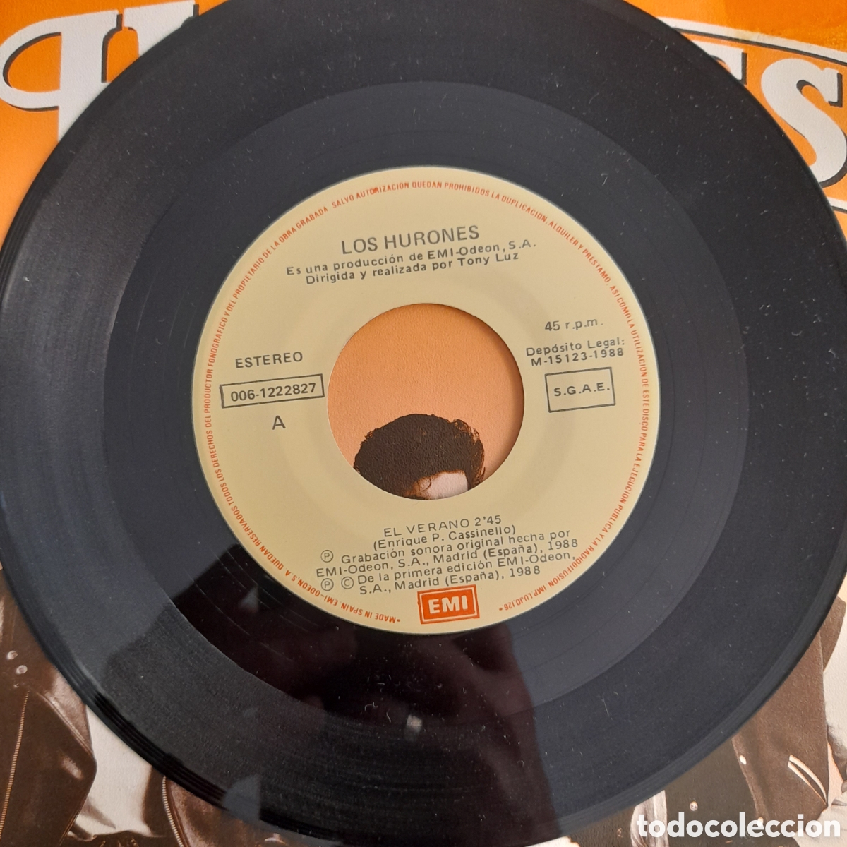 Discos de vinilo: Los Hurones &ndash; El Verano. Vinilo, 7&rdquo;, Single - Foto 3