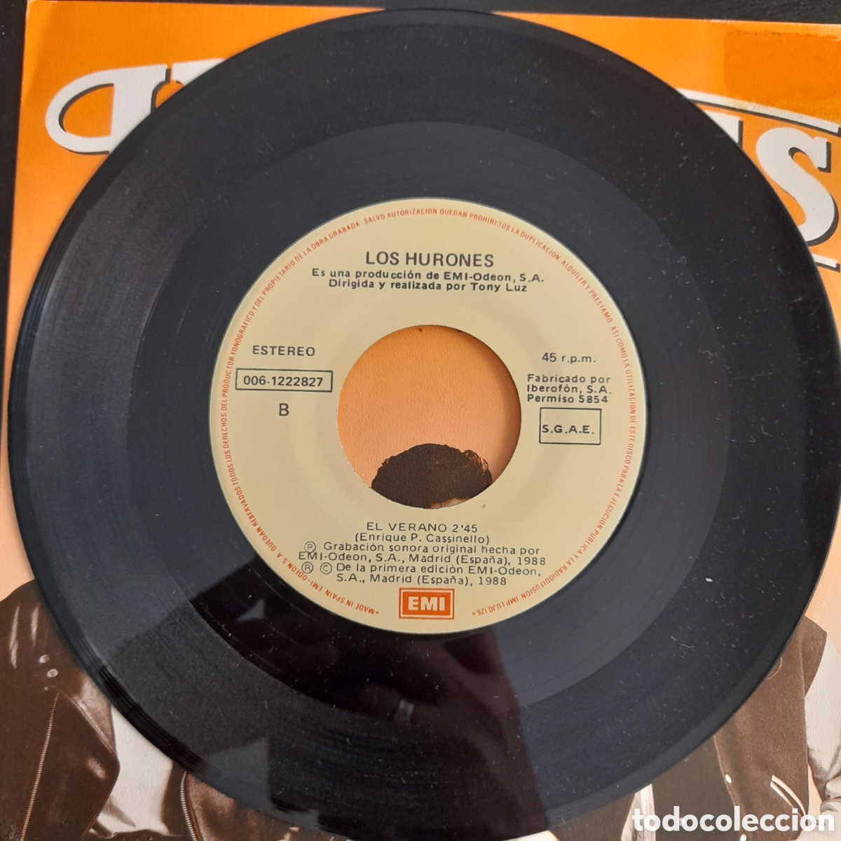 Discos de vinilo: Los Hurones &ndash; El Verano. Vinilo, 7&rdquo;, Single - Foto 4