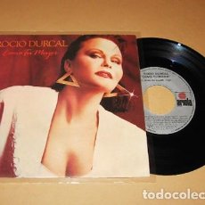 Discos de vinilo: ROCIO DURCAL - COMO TU MUJER - SINGLE - 1989 - TEMA DE MARCO ANTONIO SOLIS
