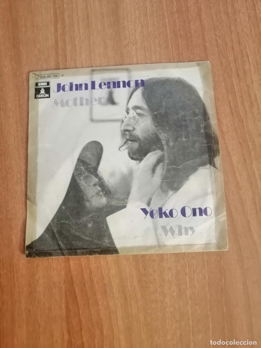 Discos de vinilo: JOHN LENNON MOTHER YOKO ONO WHY. - Foto 1