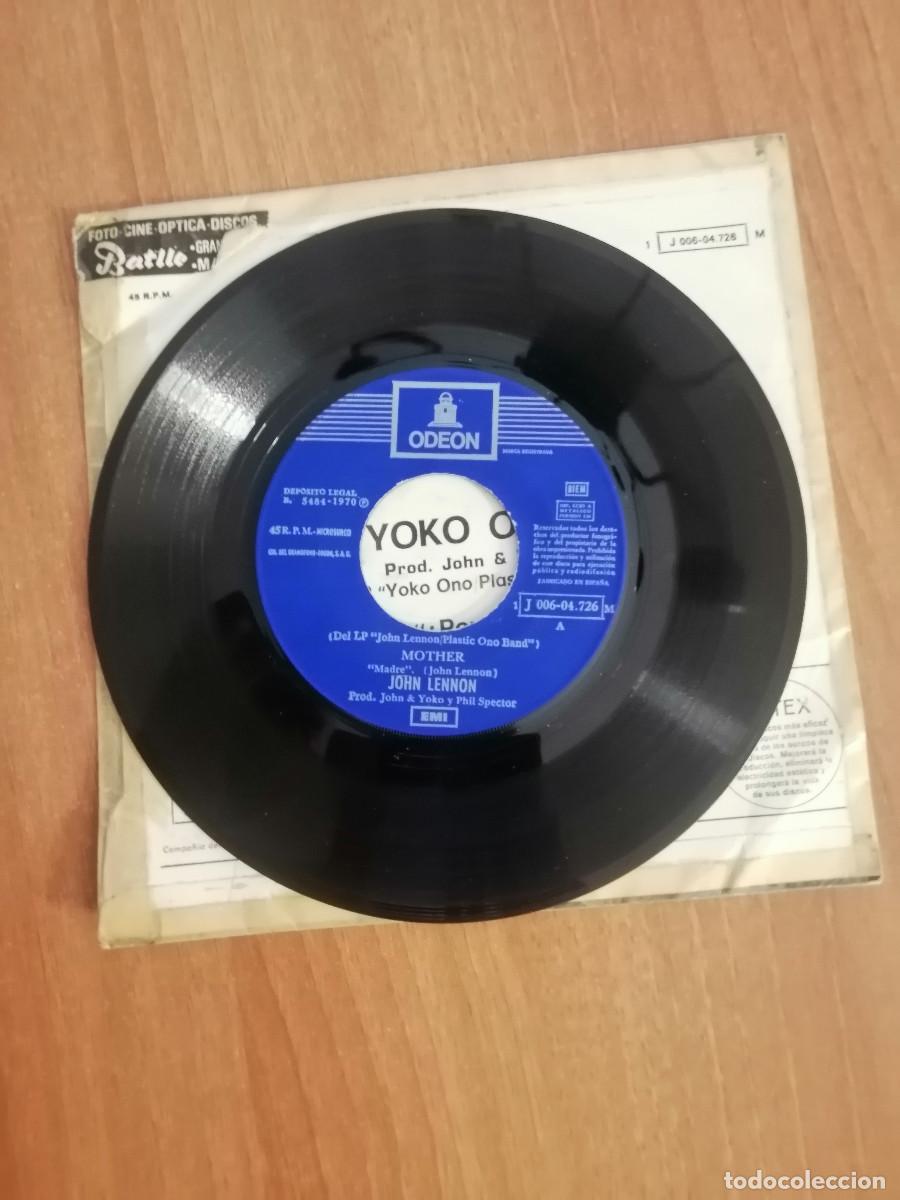 Discos de vinilo: JOHN LENNON MOTHER YOKO ONO WHY. - Foto 3