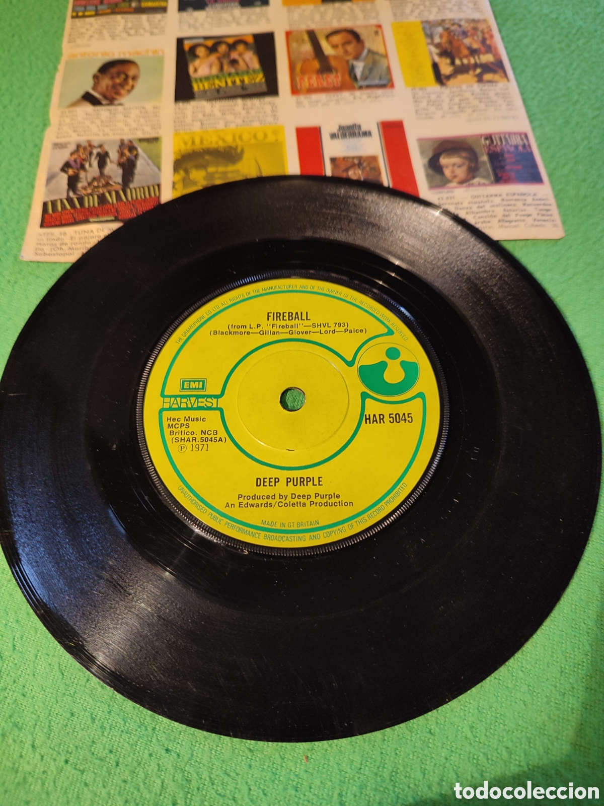 Discos de vinilo: Deep Purple - Fireball - Foto 1
