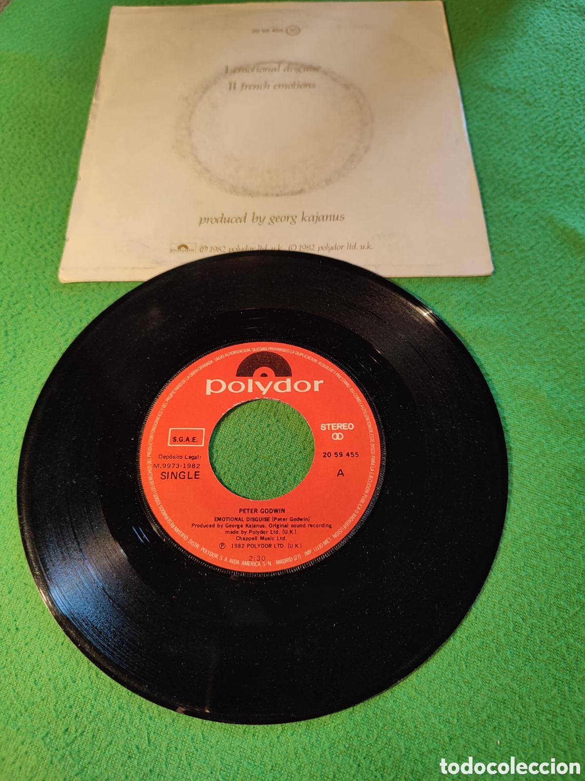 Discos de vinilo: Peter Godwin - Emotional disguise - Foto 2