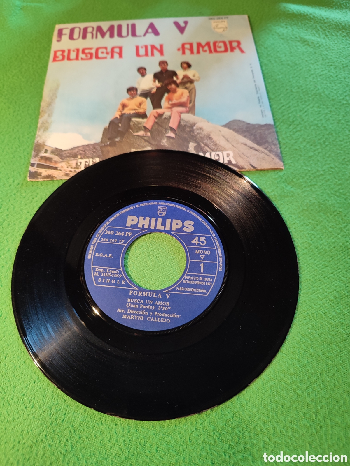 Discos de vinilo: Formula V - Busca un amor - Foto 2