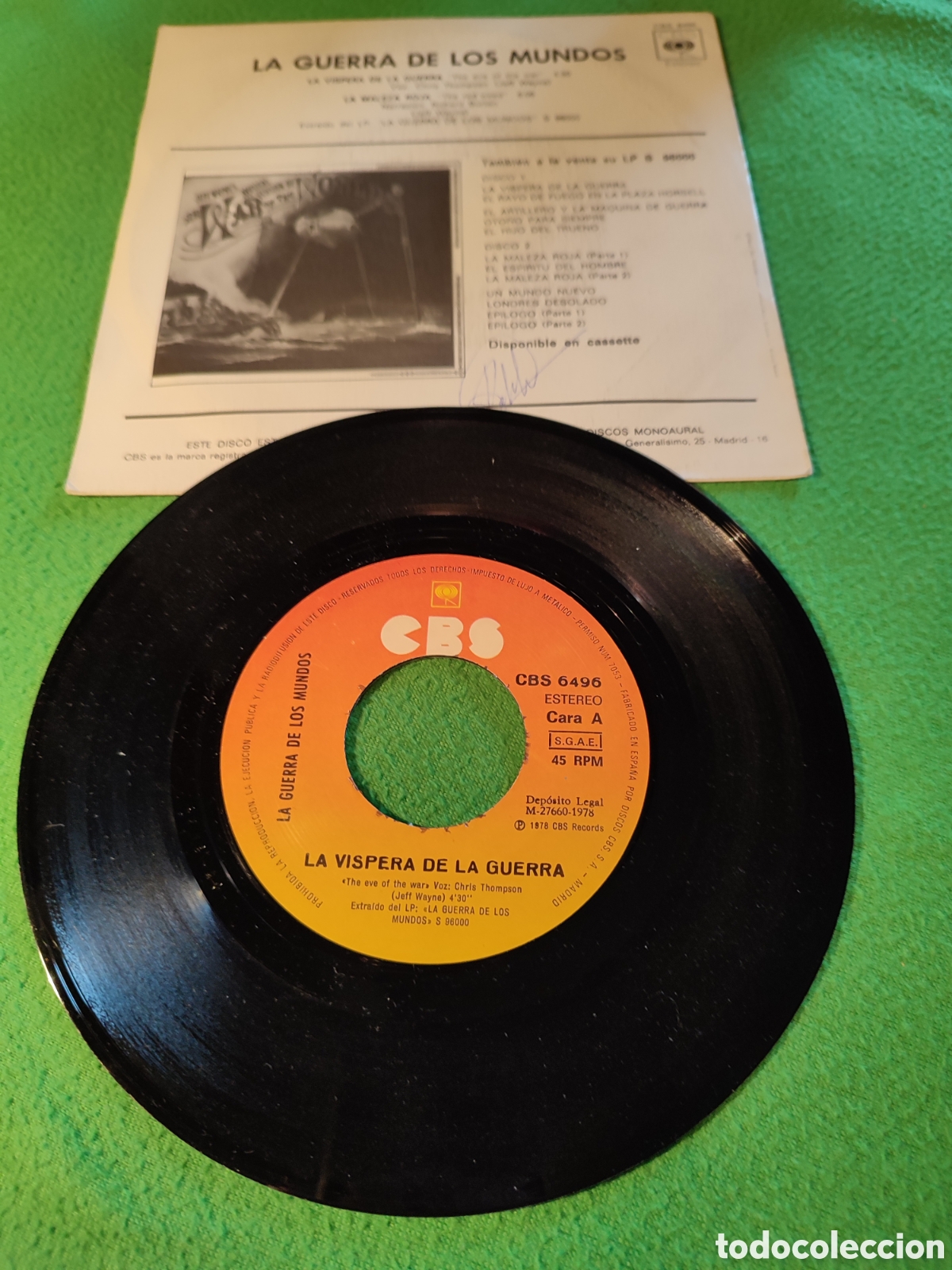 Discos de vinilo: Jeff Wayne - La guerra de los mundos - Foto 2