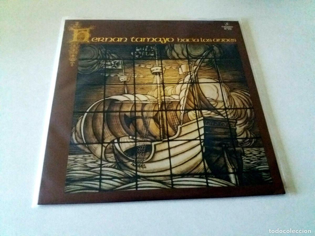 Disques de vinyle: HERNAN TAMAYO &rdquo;HACIA LOS ANDES&rdquo; LP VINYL 12&rdquo; EX/EX EX/EX