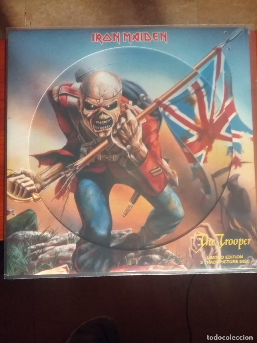 Discos de vinilo: IRON MAIDEN THE TROOPER MAXI 12&rdquo;