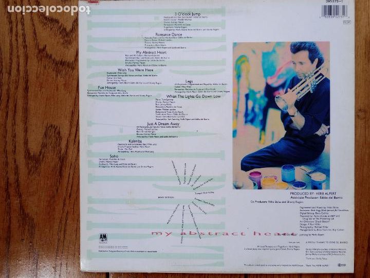 Discos de vinilo: Herb Alpert - my abstract heart - Foto 2