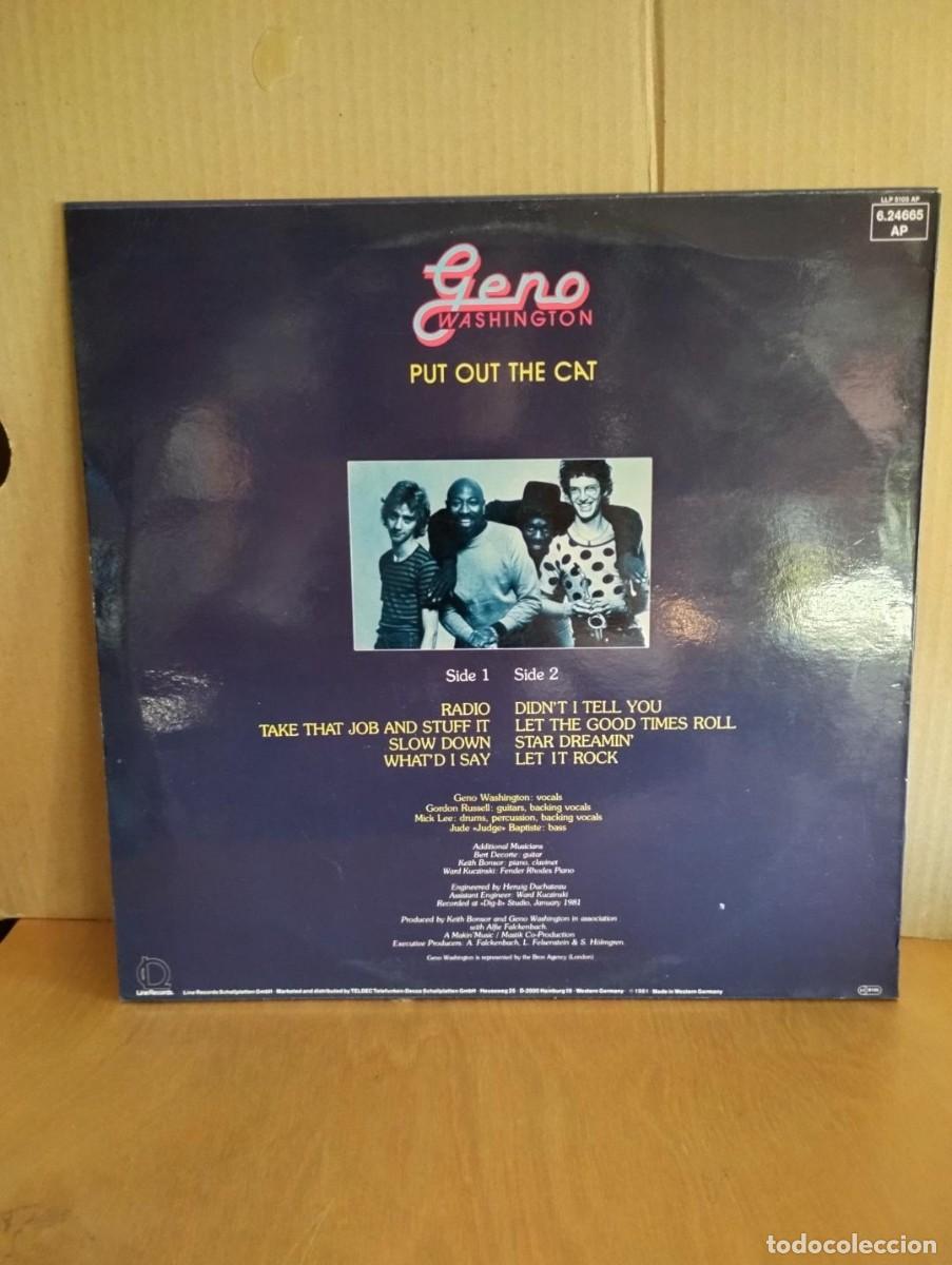 Discos de vinilo: GENO WASHINGTON --- PUT OUT THE CAT - Foto 2