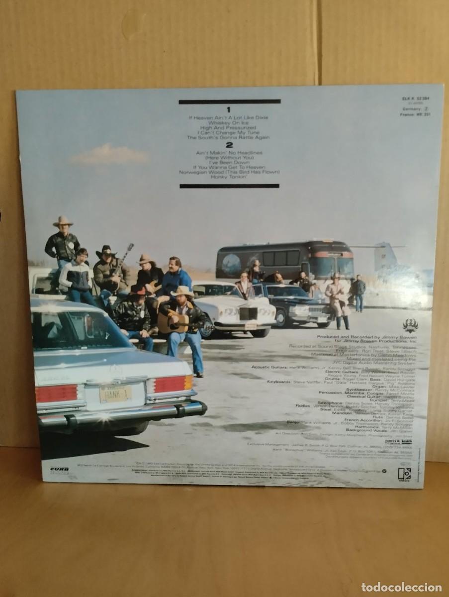 Discos de vinilo: HANK WILLIAMS JR. ---- HIGH NOTES - Foto 2
