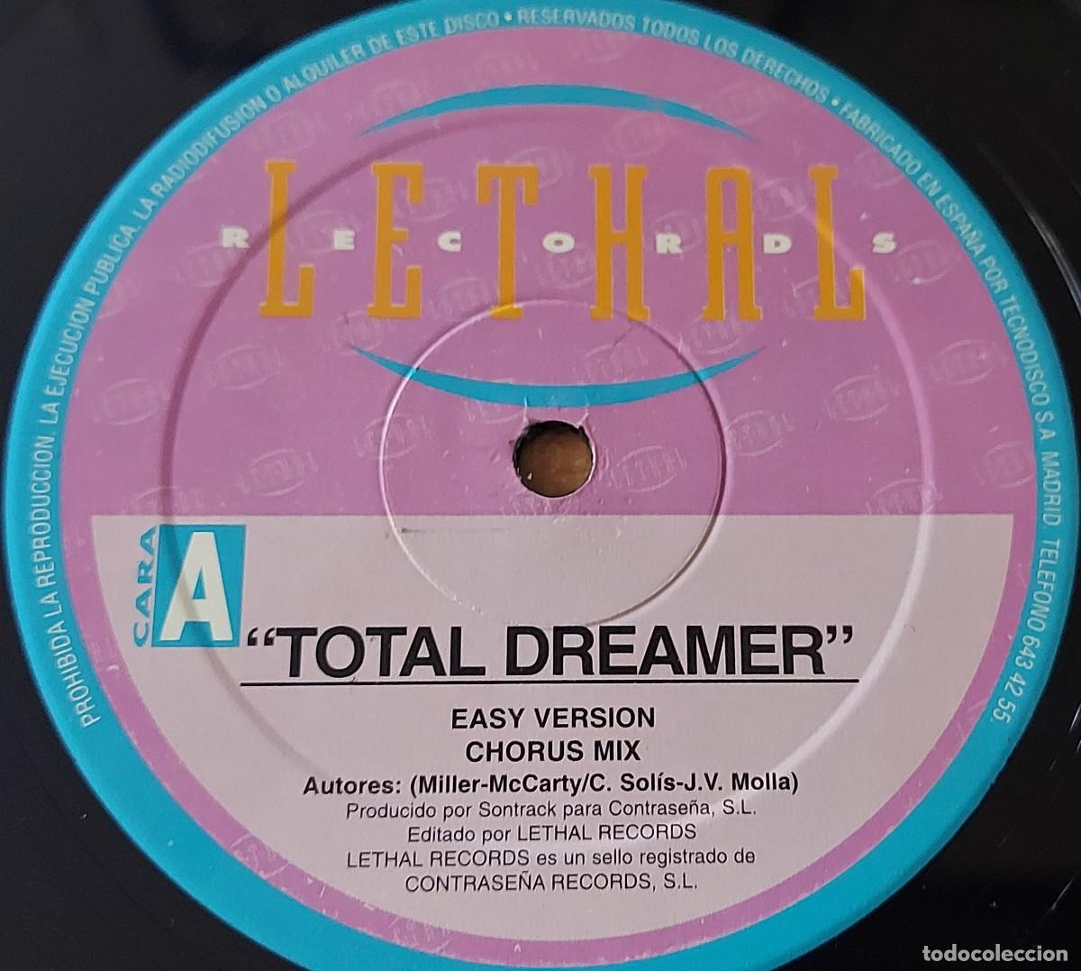 Discos de vinilo: lp MAXI TOTAL DREAMER SERENADE LETHAL RECORDS A&Ntilde;O 1996 - Foto 3
