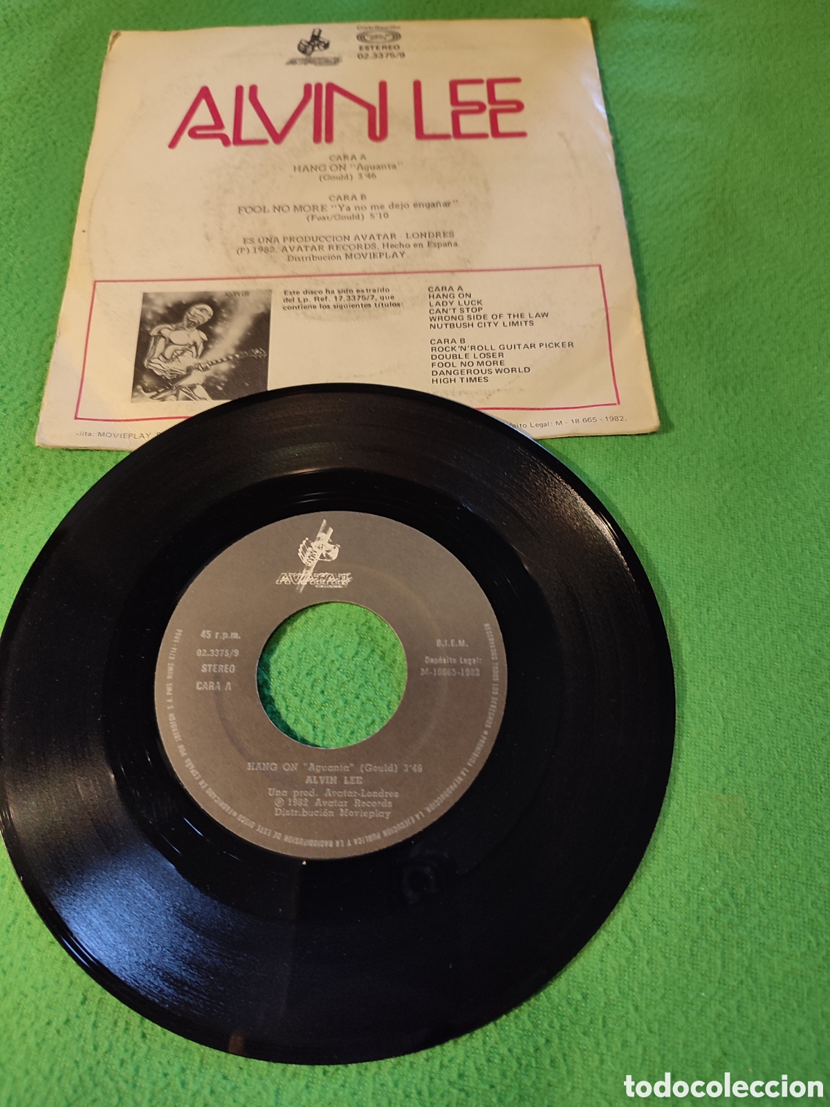 Discos de vinilo: Alvin Lee - Hang on - Foto 2