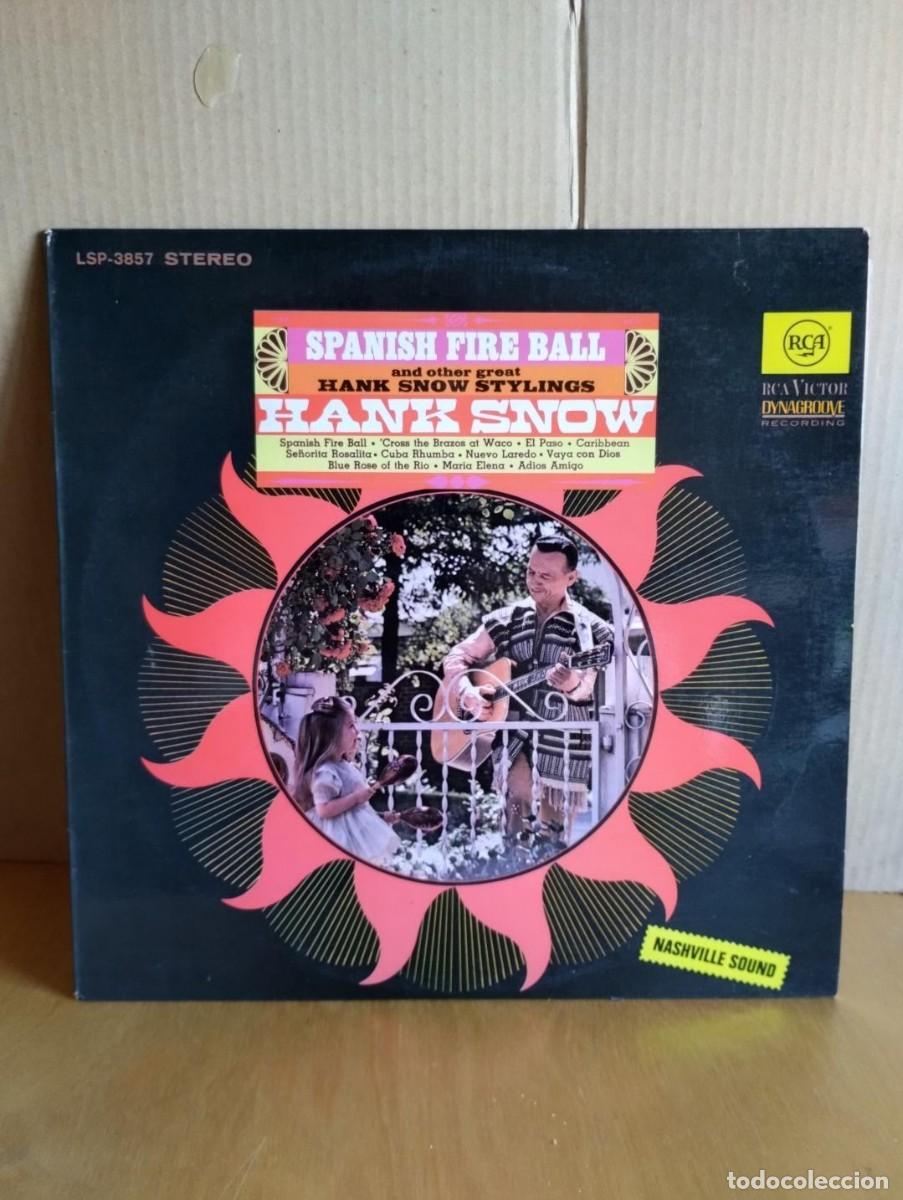 Discos de vinilo: HANK SNOW ---- SPANISH FIRE BALL - Foto 1