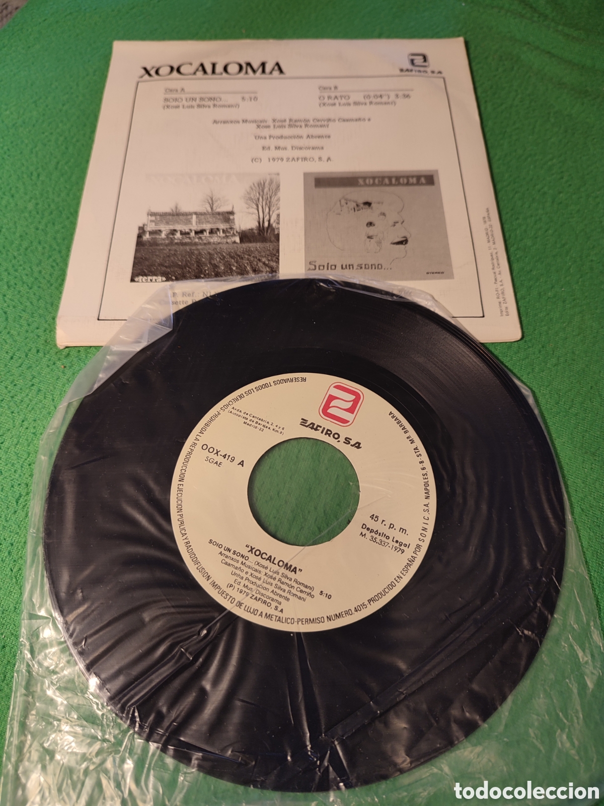 Discos de vinilo: Xocaloma - Soio un sono - Foto 2