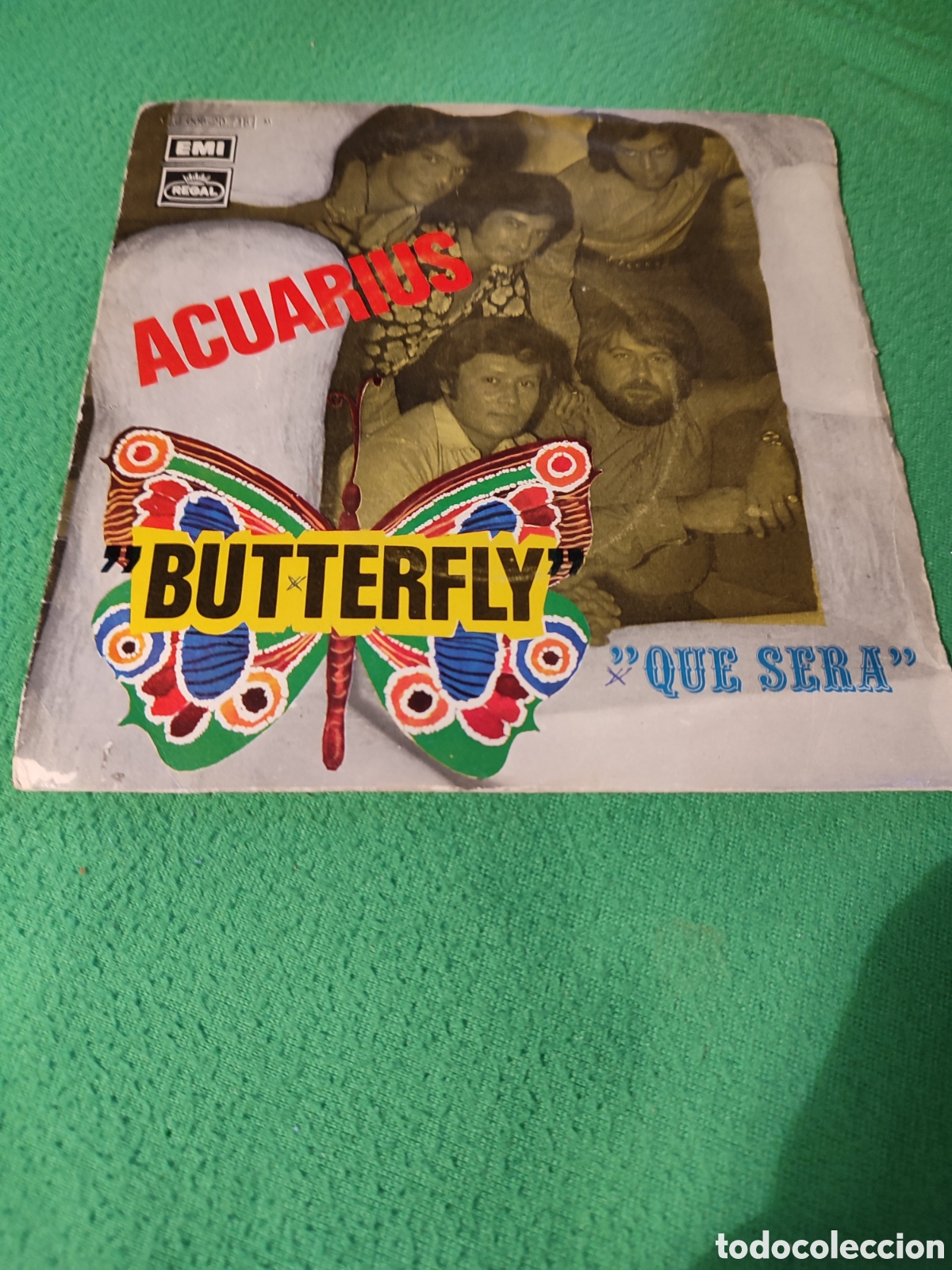Discos de vinilo: Acuarius - Butterfly Vinilo Single - Foto 1