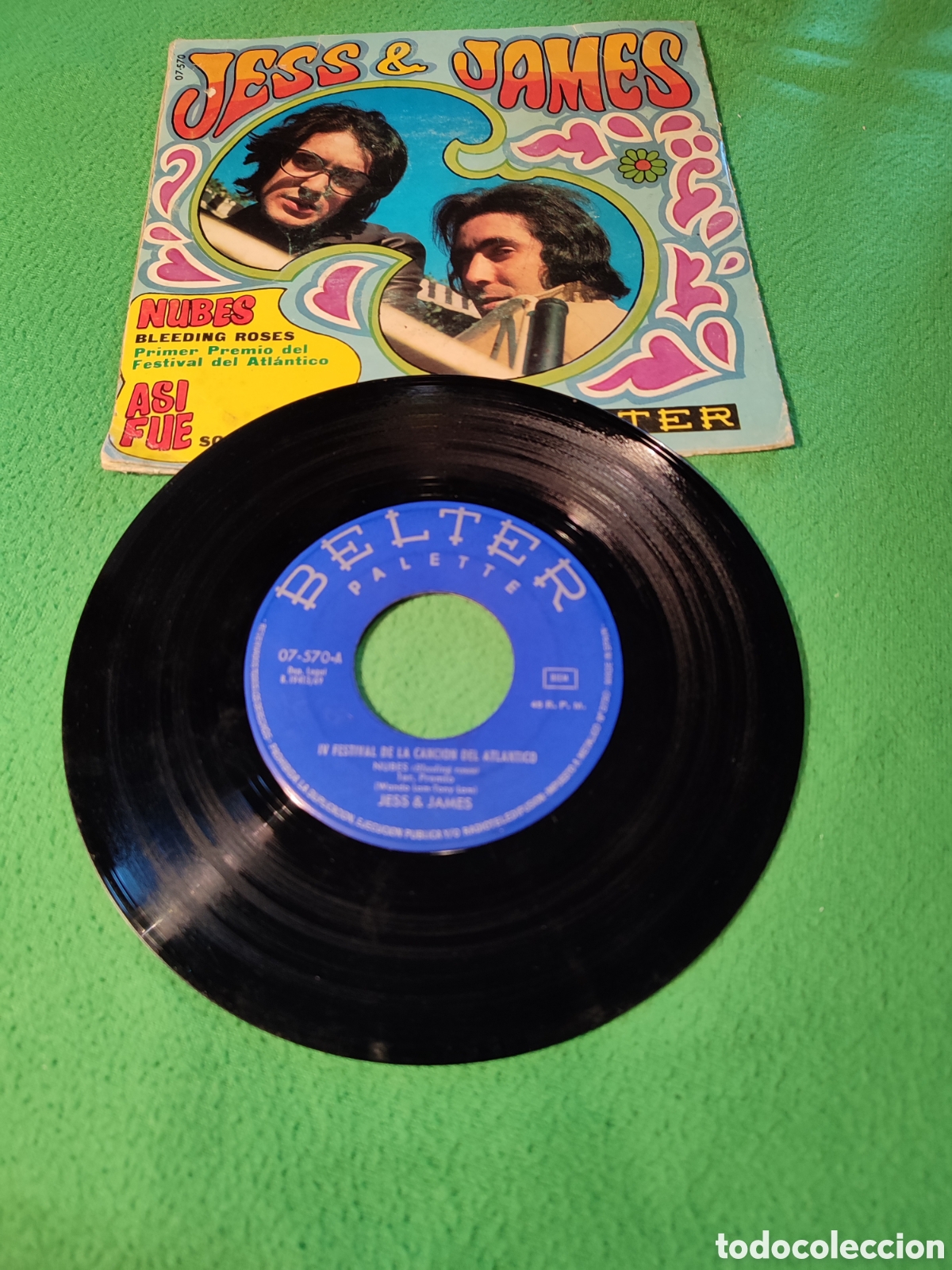Discos de vinilo: Jess and James - Nubes - Foto 2