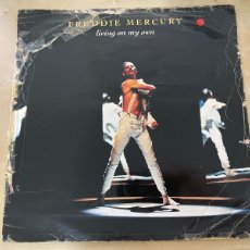 Discos de vinilo: FREDDIE MERCURY - LIVING ON MY OWN 12” MAXI UK 1993 PARLOPHONE QUEEN