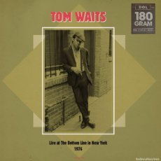 Discos de vinilo: TOM WAITS 2LP 180G HQ VIRGIN VINYL * LIVE AT THE BOTTOM LINE IN NEW YORK 1976 * PRECINTADO!