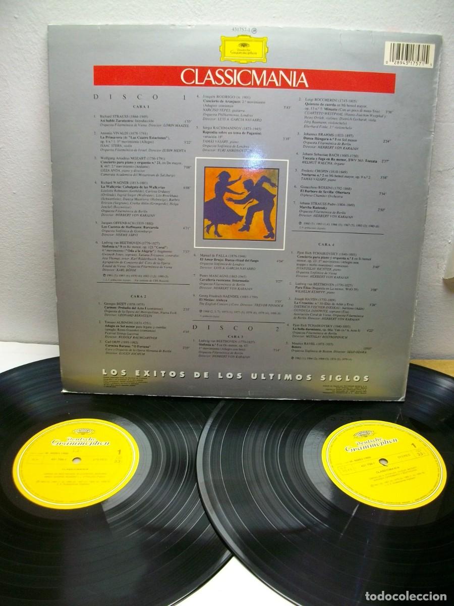 Discos de vinilo: CLASSICMANIA 2 x LP - Foto 2