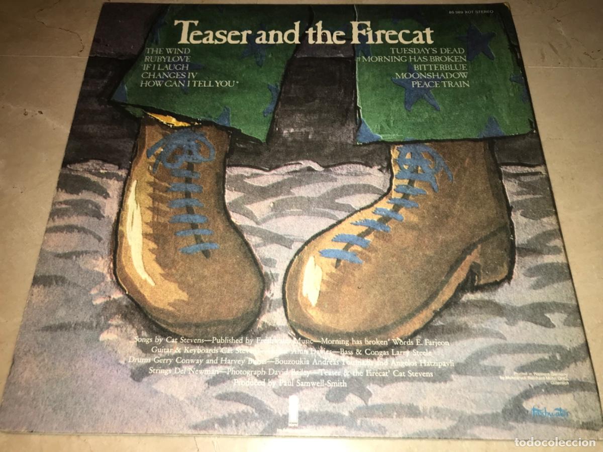 Discos de vinilo: CAT STEVENS-THE TEASER AND THE FIRECAT-GATEFOLD - Foto 2