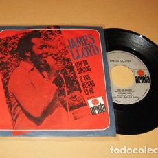 Discos de vinilo: JAMES LLOYD - KEEP ON SMILING - SINGLE - 1970 - TEMAZO PEGADIZO Nº1 EN EUROPA