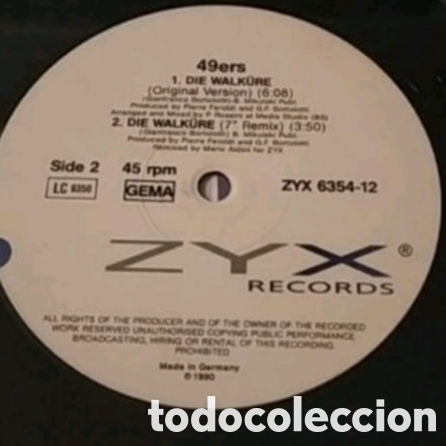 Discos de vinilo: Maxi single 49 ers. Die Walk&uuml;re Remix - Foto 4