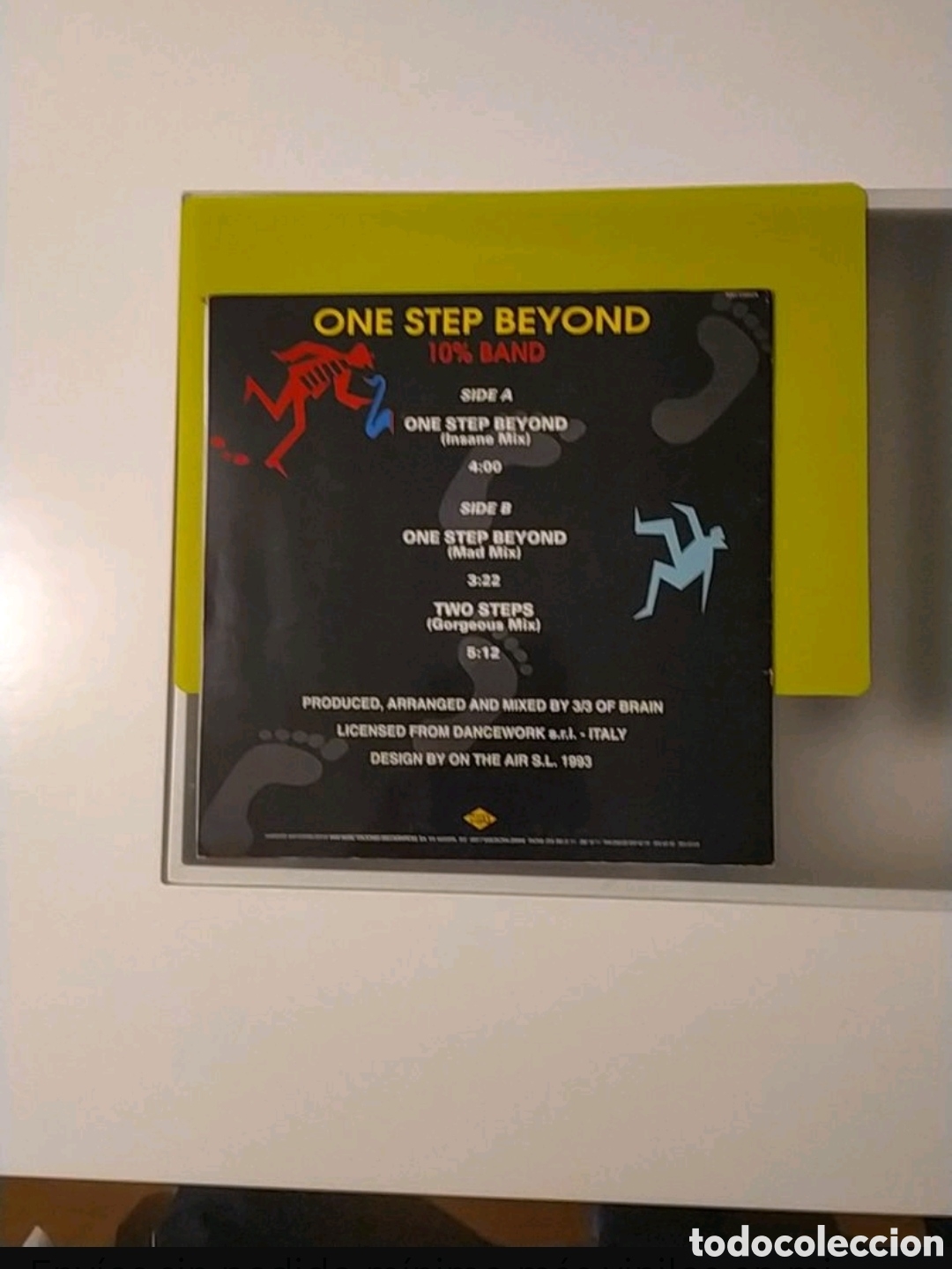 Discos de vinilo: Maxi single 10% Band. One step beyond - Foto 2
