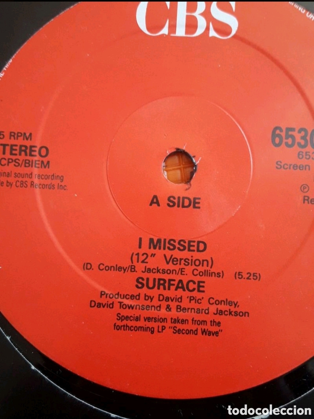 Discos de vinilo: Maxi single Surface.&nbsp;I Missed - Foto 3