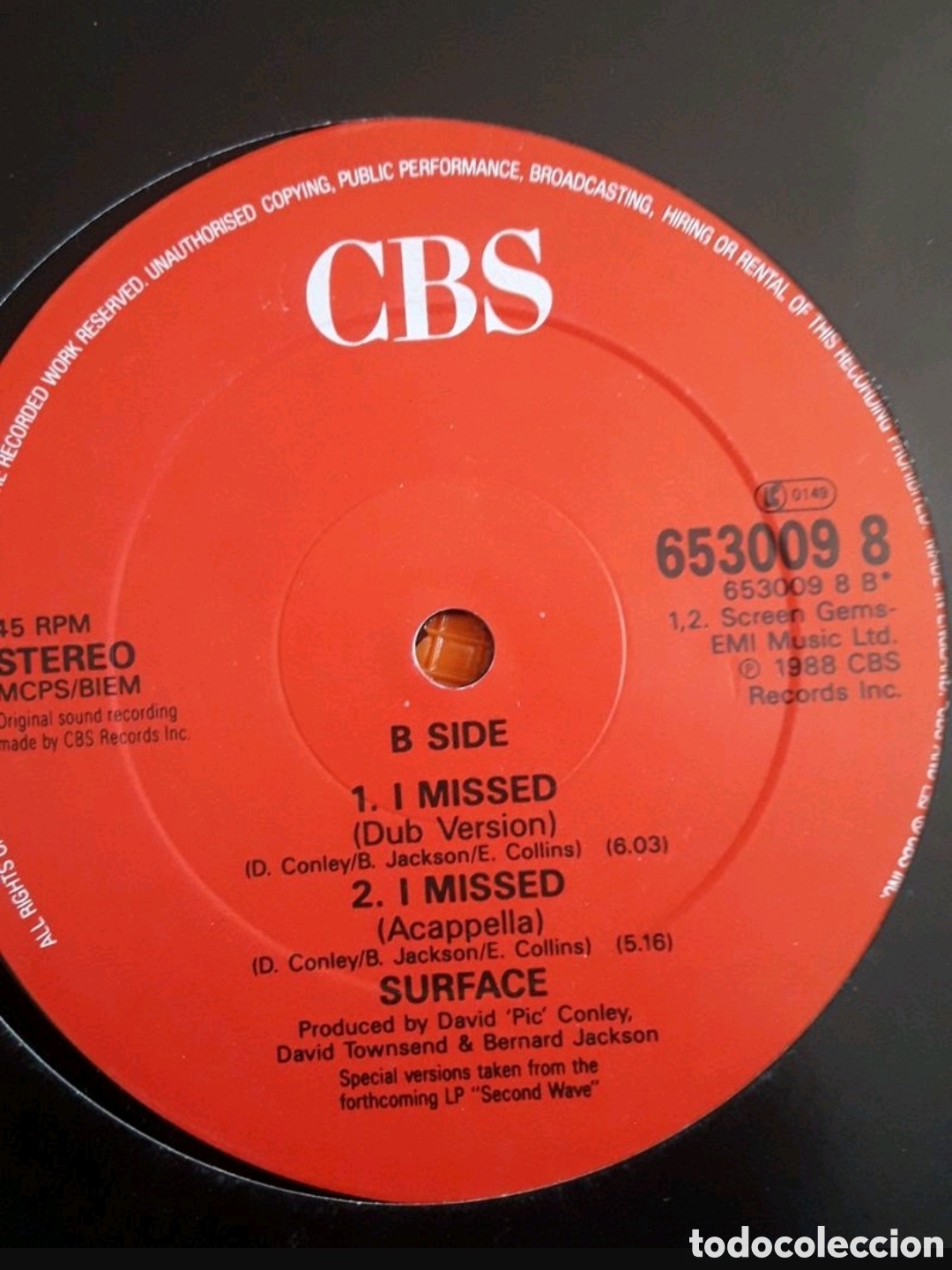 Discos de vinilo: Maxi single Surface.&nbsp;I Missed - Foto 4