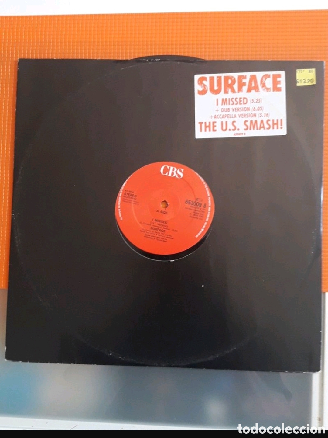 Discos de vinilo: Maxi single Surface.&nbsp;I Missed - Foto 1