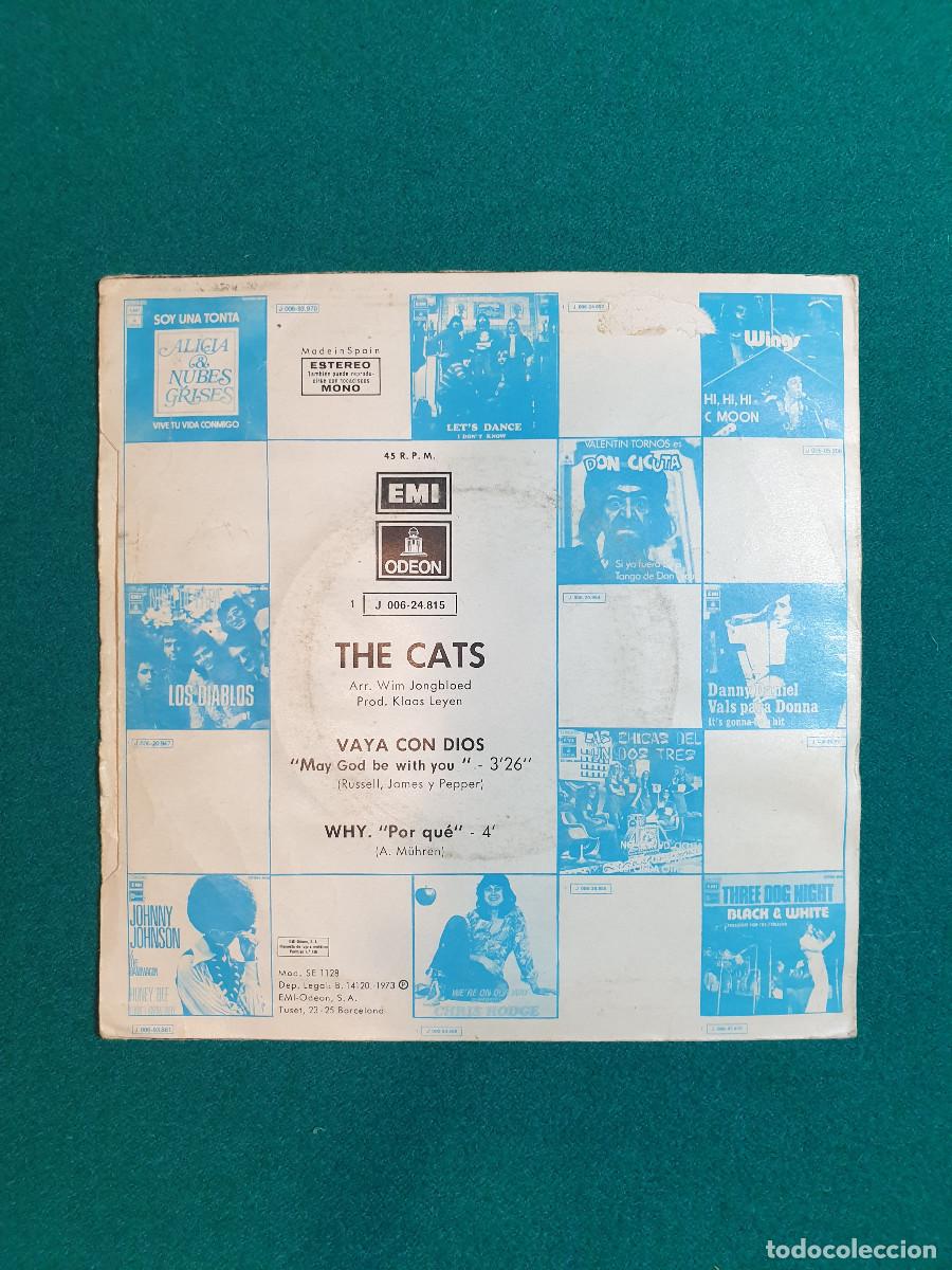 Discos de vinilo: The Cats &ndash; Vaya Con Dios / Why - Foto 2