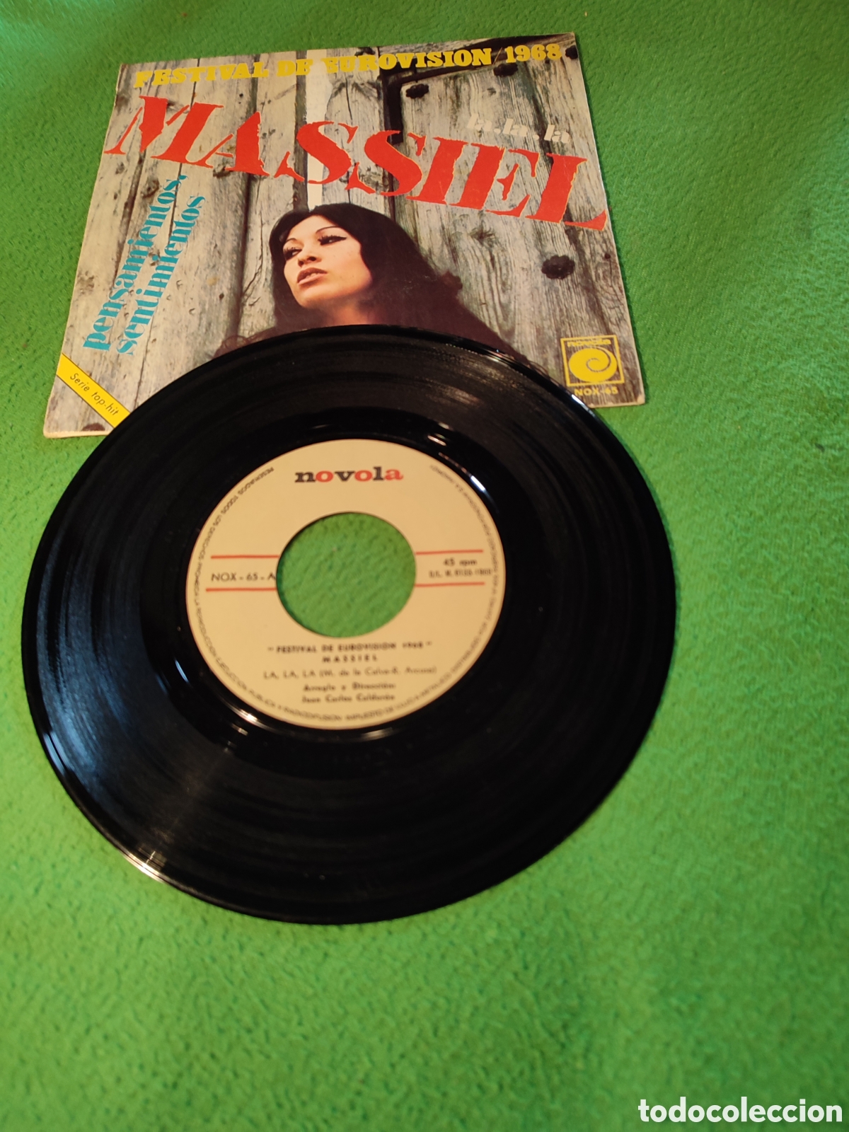 Discos de vinilo: Massiel - La,la,la - Foto 2