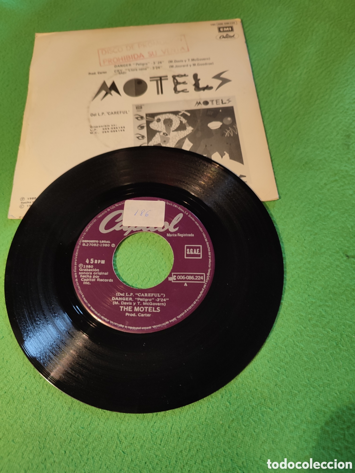 Discos de vinilo: The Motels - Danger - Foto 2