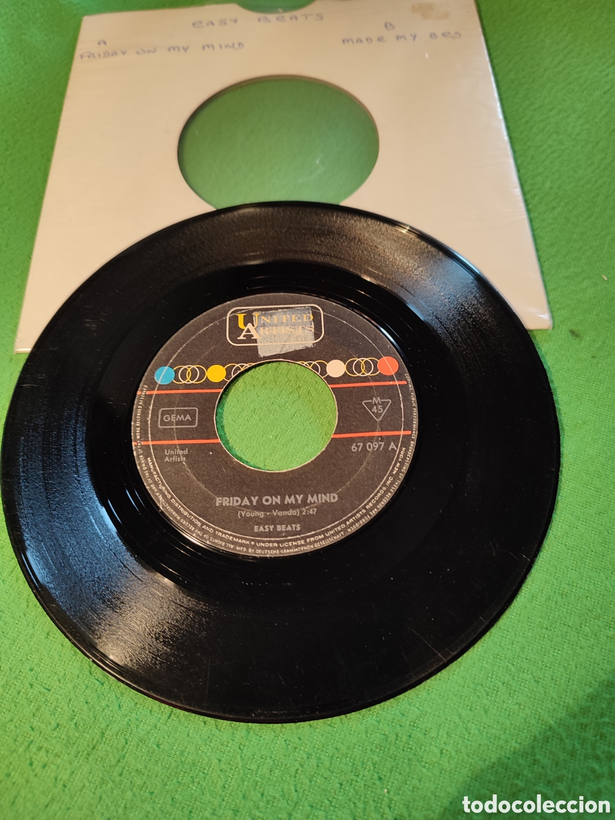 Discos de vinilo: Easybeats - Friday on My mind - Foto 1