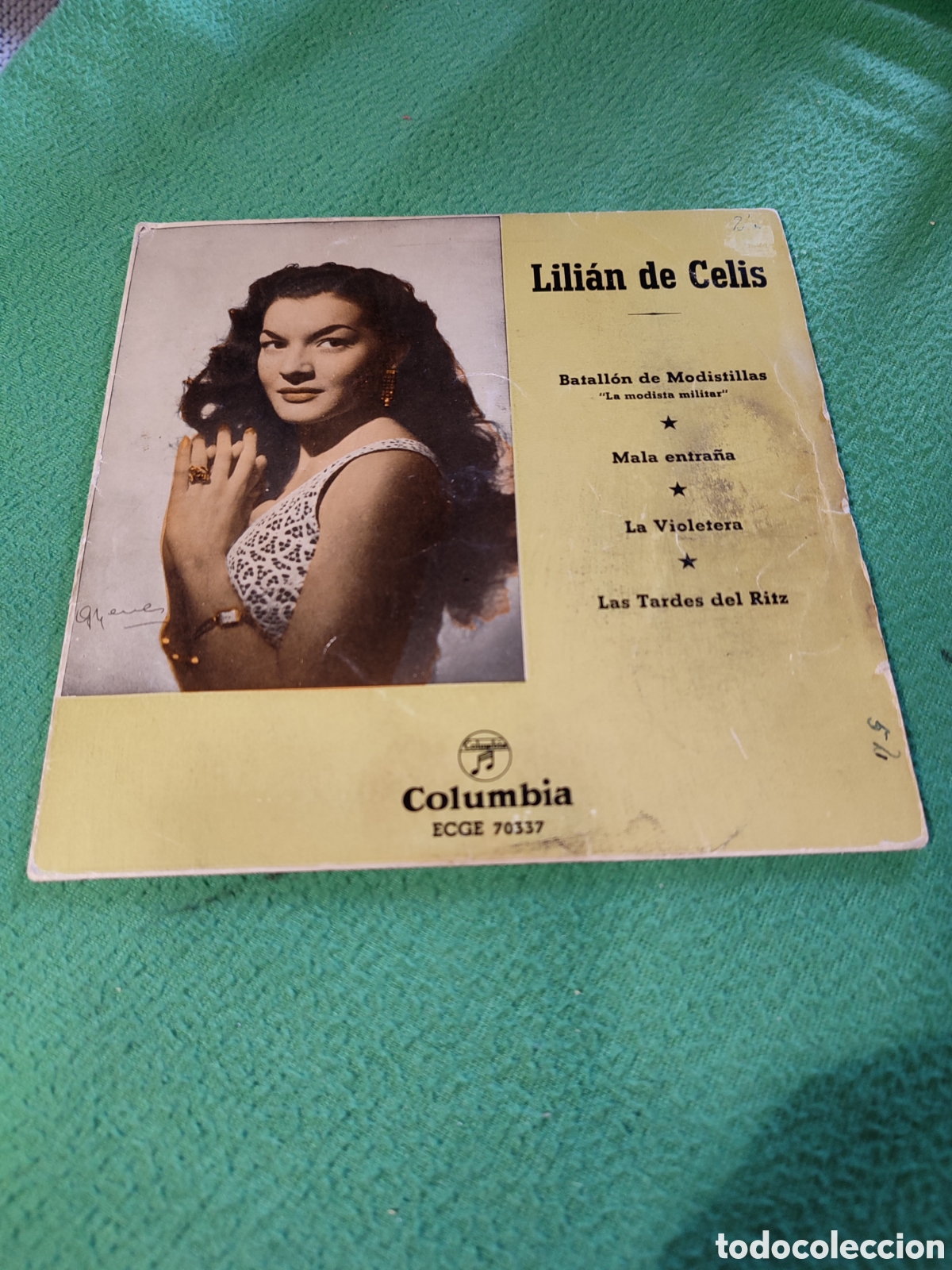 Discos de vinilo: Lilian de Celis - La violetera + 3 - Foto 1
