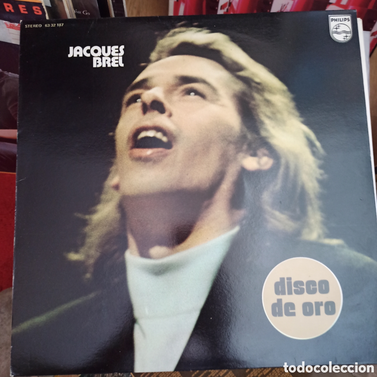 Discos de vinilo: Jacques Brel - Disco de Oro - Foto 1