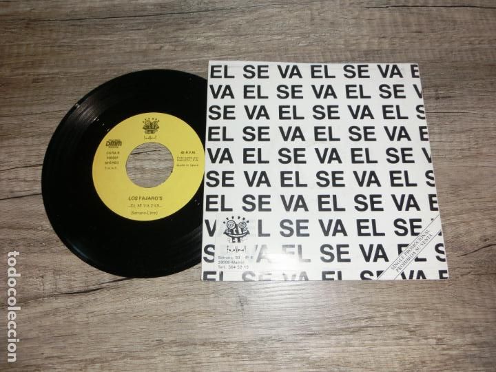 Discos de vinilo: LOS PAJAROS - EL SE VA - Foto 2
