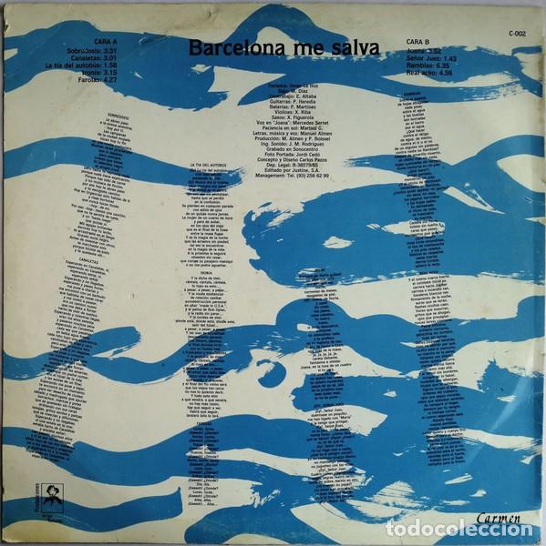 Discos de vinilo: Almen &ndash; Barcelona Me Salva - Foto 2