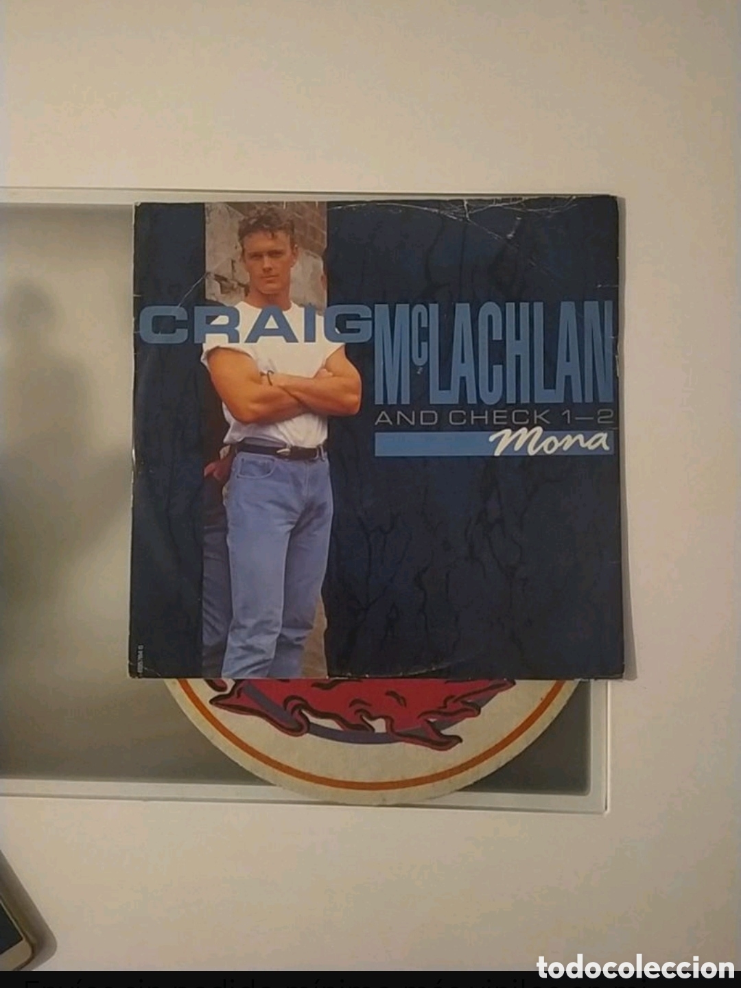 Discos de vinilo: Maxi single Craig McLachlan & Check 1-2. Mona - Foto 1