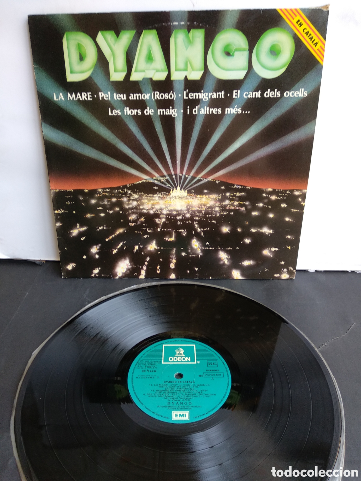 Discos de vinilo: DYANGO, CANTA EN CATALAN, SPAIN, ODEON, 1982, J.4 - Foto 1