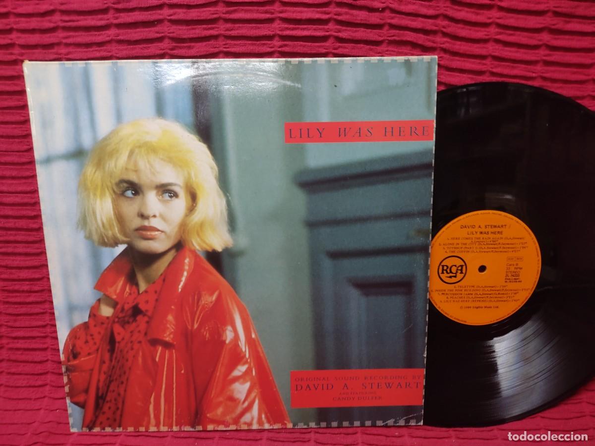 Discos de vinilo: DAVID A. STEWART & CANDY DUFFER - LILY WAS HERE BSO LP - Foto 1