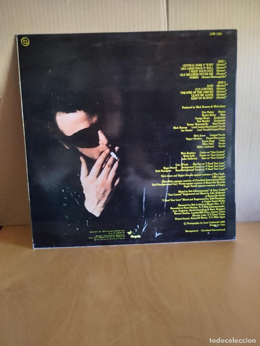 Discos de vinilo: IAN HUNTER ---- SHORT BACK N&acute;SIDES - Foto 2