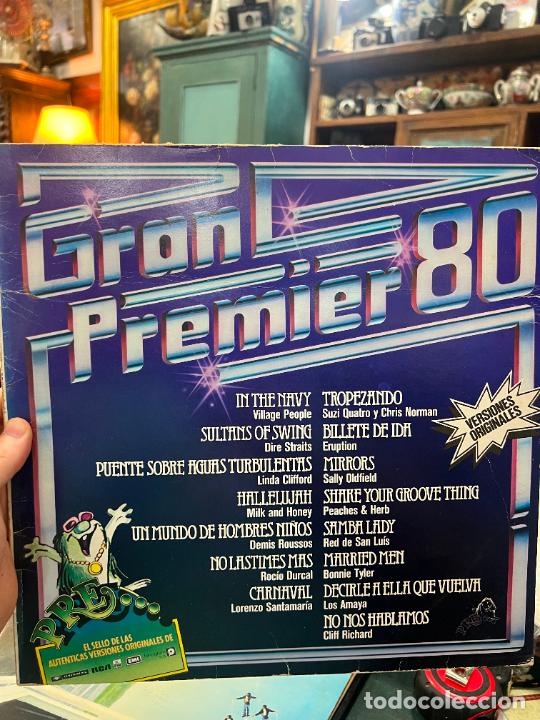 Disques de vinyle: LP GRAN PREMIER 80