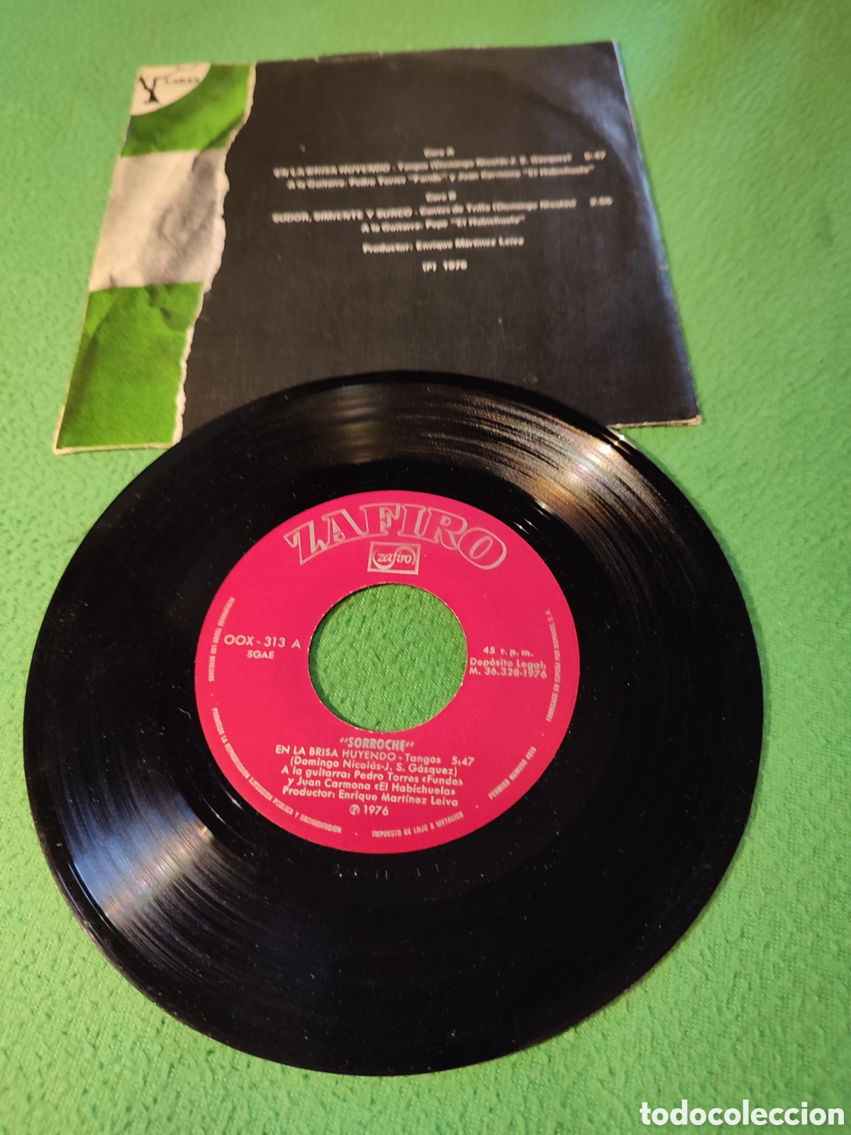 Discos de vinilo: Sorroche - En la brisa huyendo - Foto 2