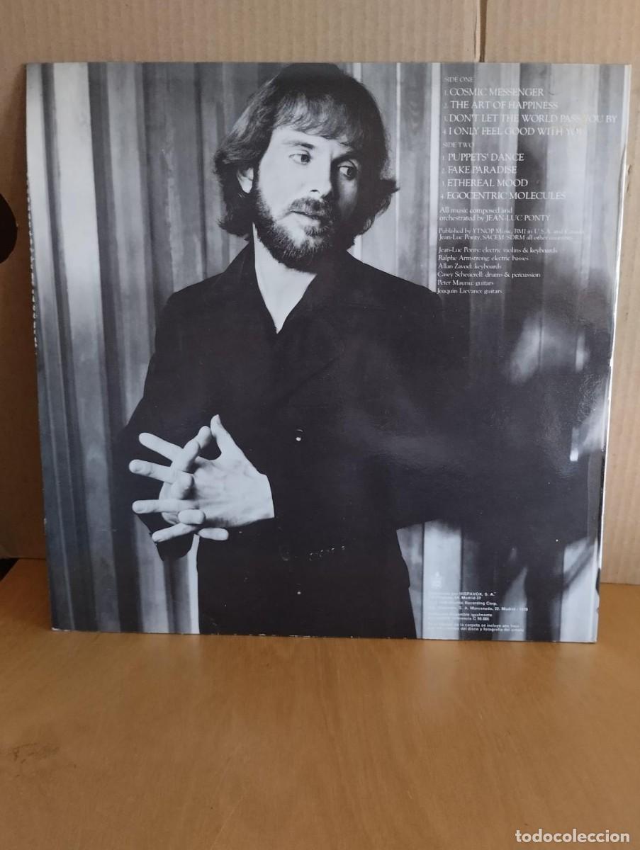 Discos de vinilo: JEAN - LUC PONTY ---- COSMIS MESSENGER - Foto 2
