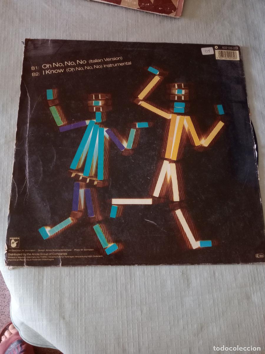Discos de vinilo: CAT BASSY / I KNOW MAXI 12 - Foto 2