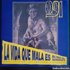 Discos de vinilo: 091 – LA VIDA QUÉ MALA ES (MIX-TERIO DEL SACROMONTE). VINILO, 12”, MAXI-SINGLE, MIXED