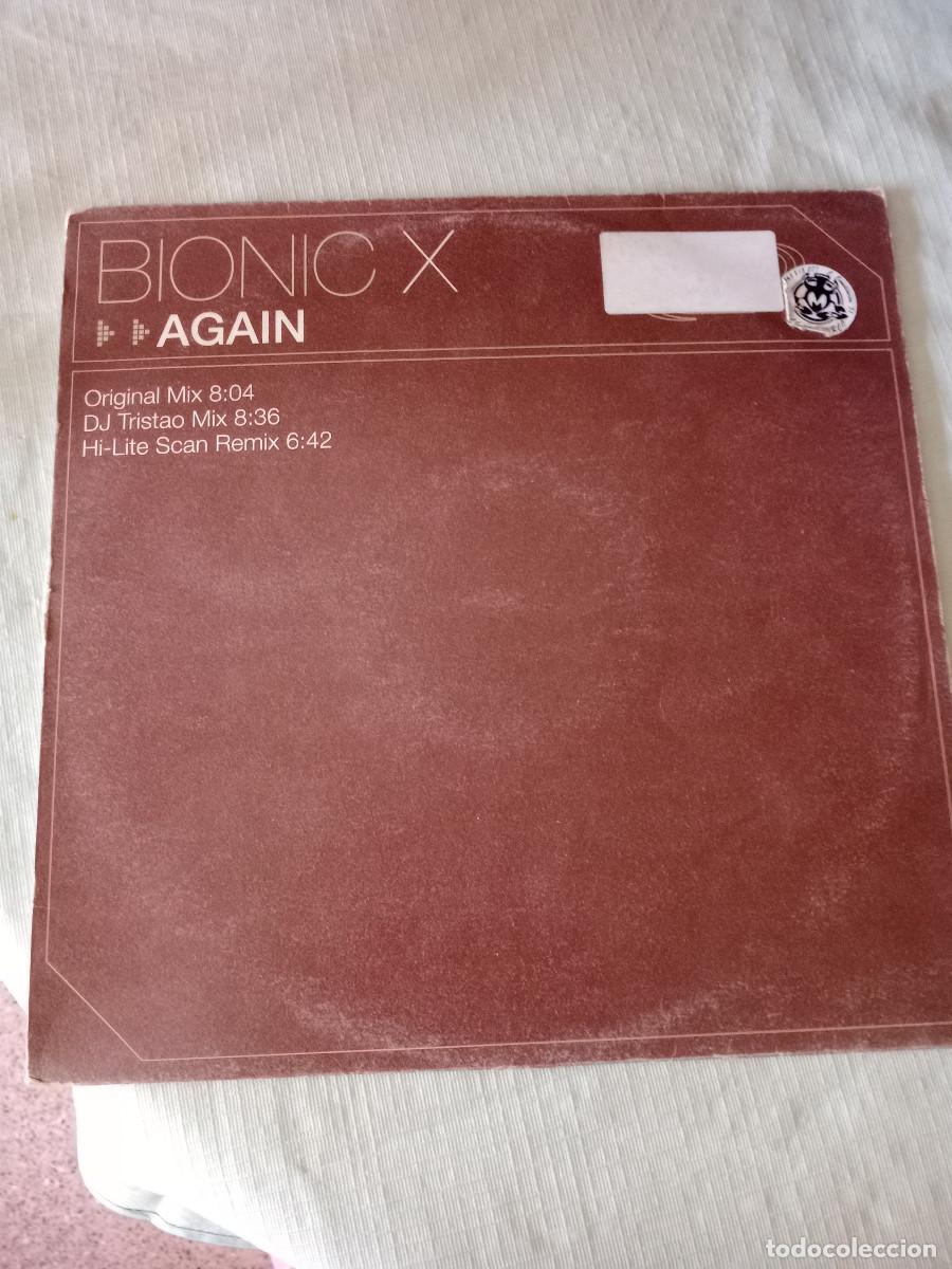 Discos de vinilo: BIONIC X / AGAIN MAXI 12 - Foto 1